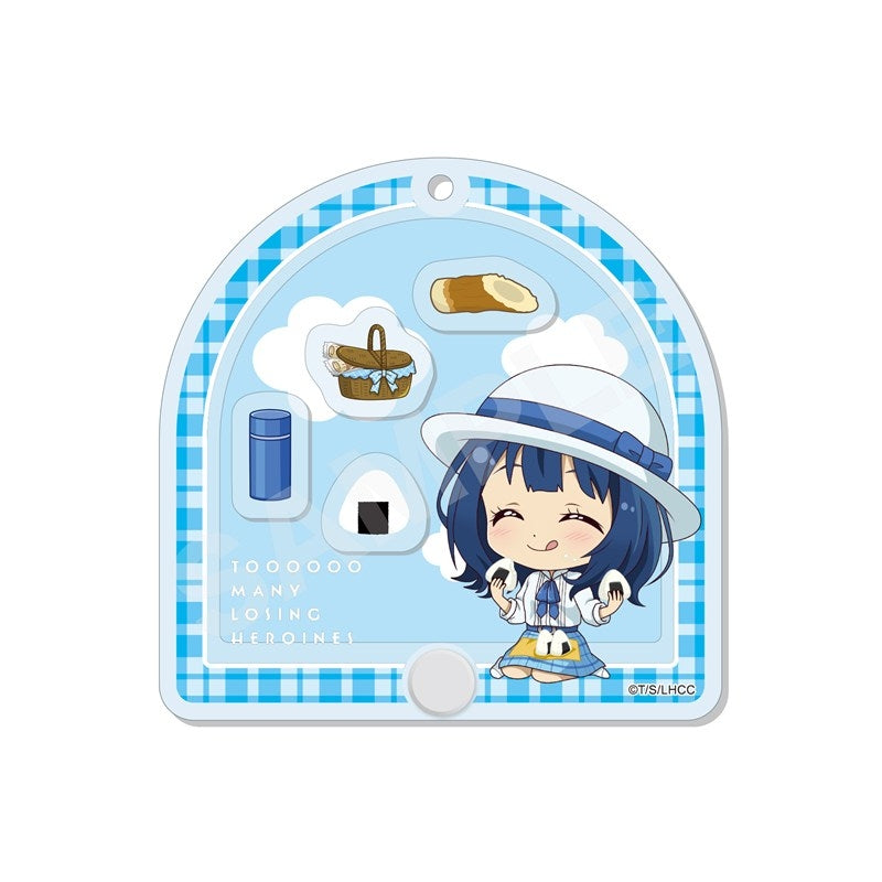 (Goods - Keychain) Too Many Losing Heroines! Shakashaka Shakable Acrylic Keychain /02 Anna Yanami