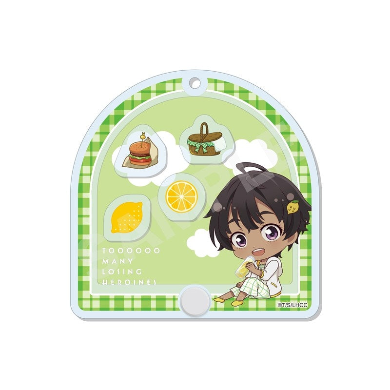 (Goods - Keychain) Too Many Losing Heroines! Shakashaka Shakable Acrylic Keychain /03 Lemon Yakishio