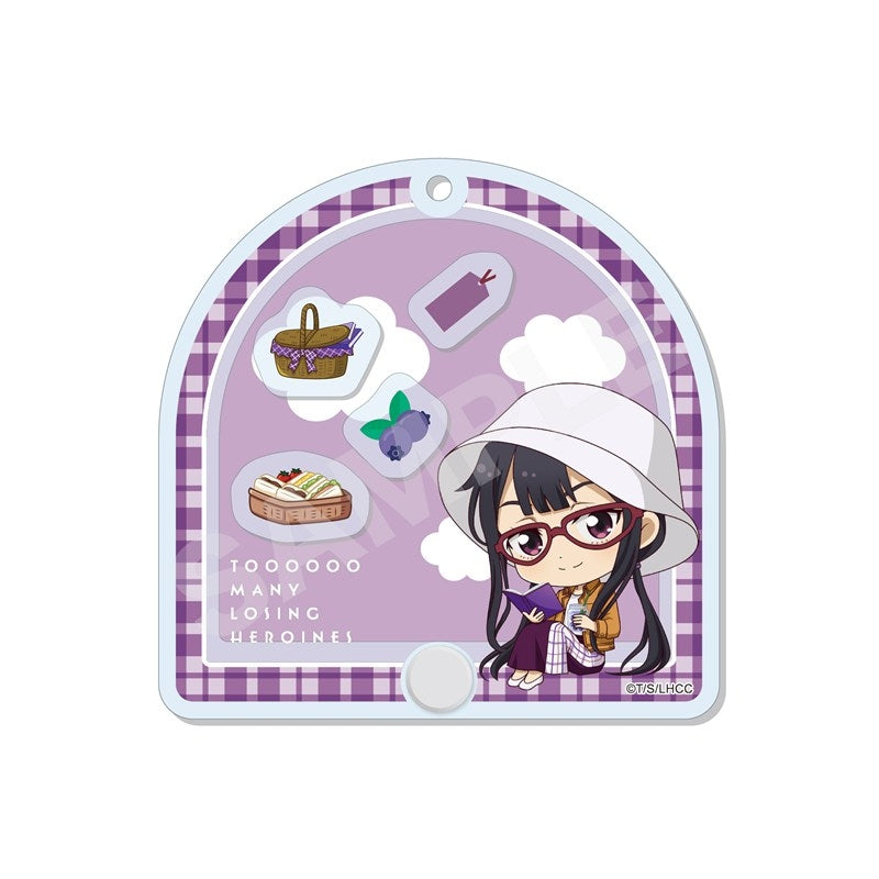 (Goods - Keychain) Too Many Losing Heroines! Shakashaka Shakable Acrylic Keychain /06 Koto Tsukinoki