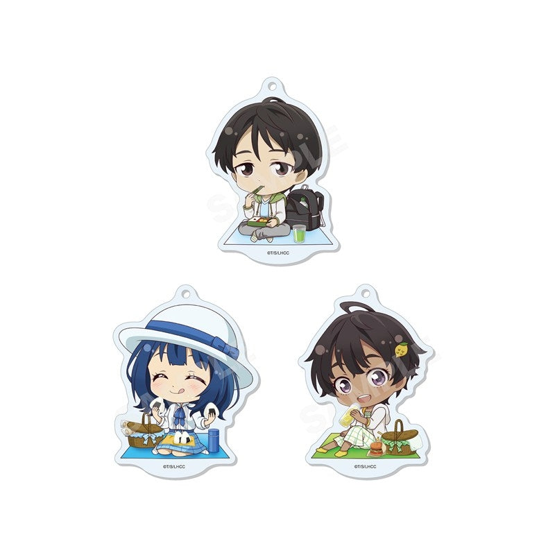 (1BOX=9)(Goods - Keychain) Too Many Losing Heroines! Marutto Stand Keychain /01 9 Types