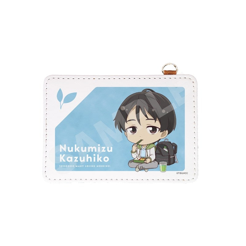 (Goods - Pass Case) Too Many Losing Heroines! Leather Pass Case /01 Kazuhiko Nukumizu