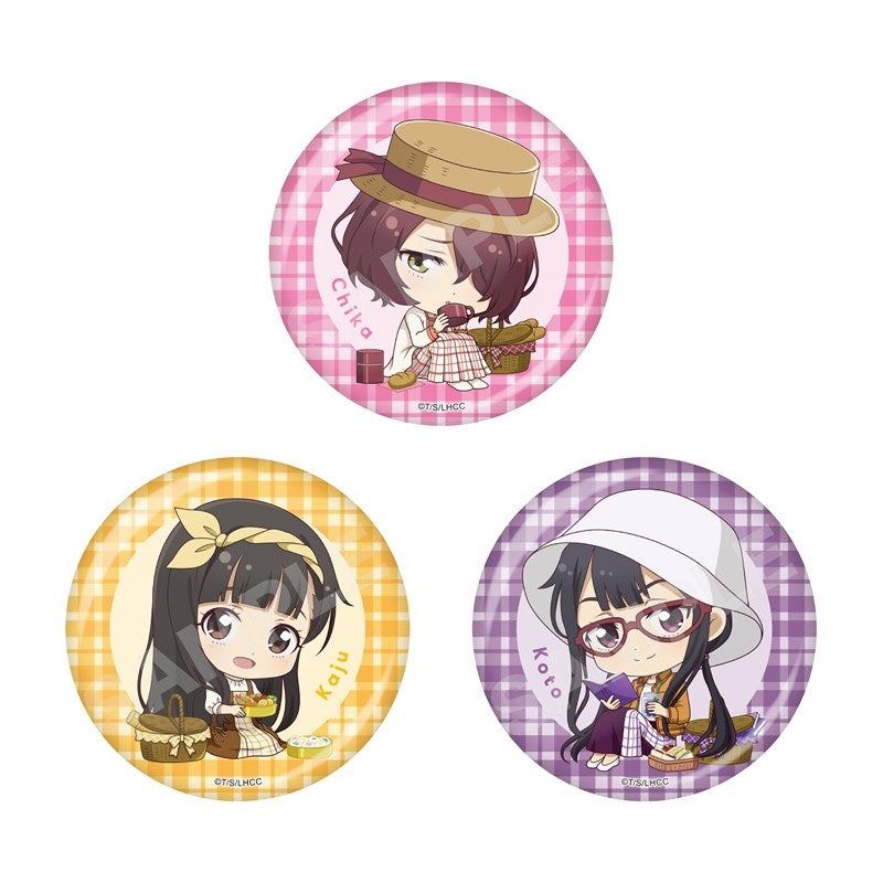 (1BOX=9)(Goods - Badge) Too Many Losing Heroines! Button Badge /01 9 Types