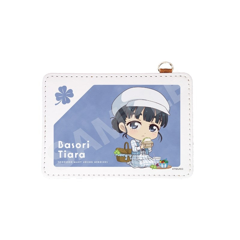 (Goods - Pass Case) Too Many Losing Heroines! Leather Pass Case /09 Tiara Basori