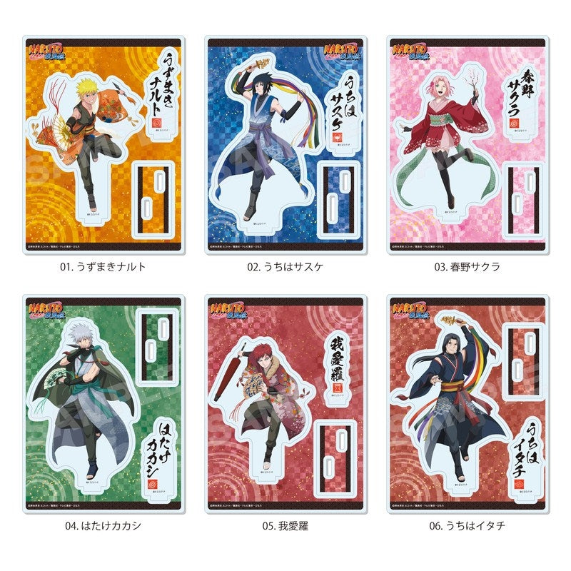 (Goods - Stand Pop) NARUTO Shippuden Traditional Dance ver. Acrylic Stand - 02 Sasuke Uchiha