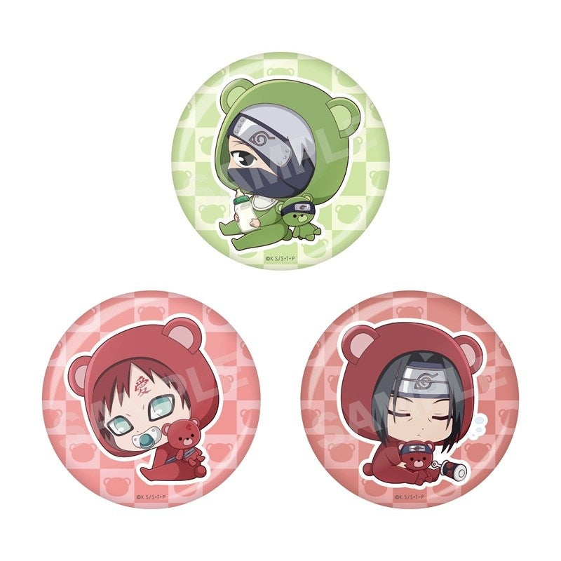 (1BOX=6)(Goods - Badge) NARUTO Shippuden Babume Button Badge - 01 (6 Types Total)