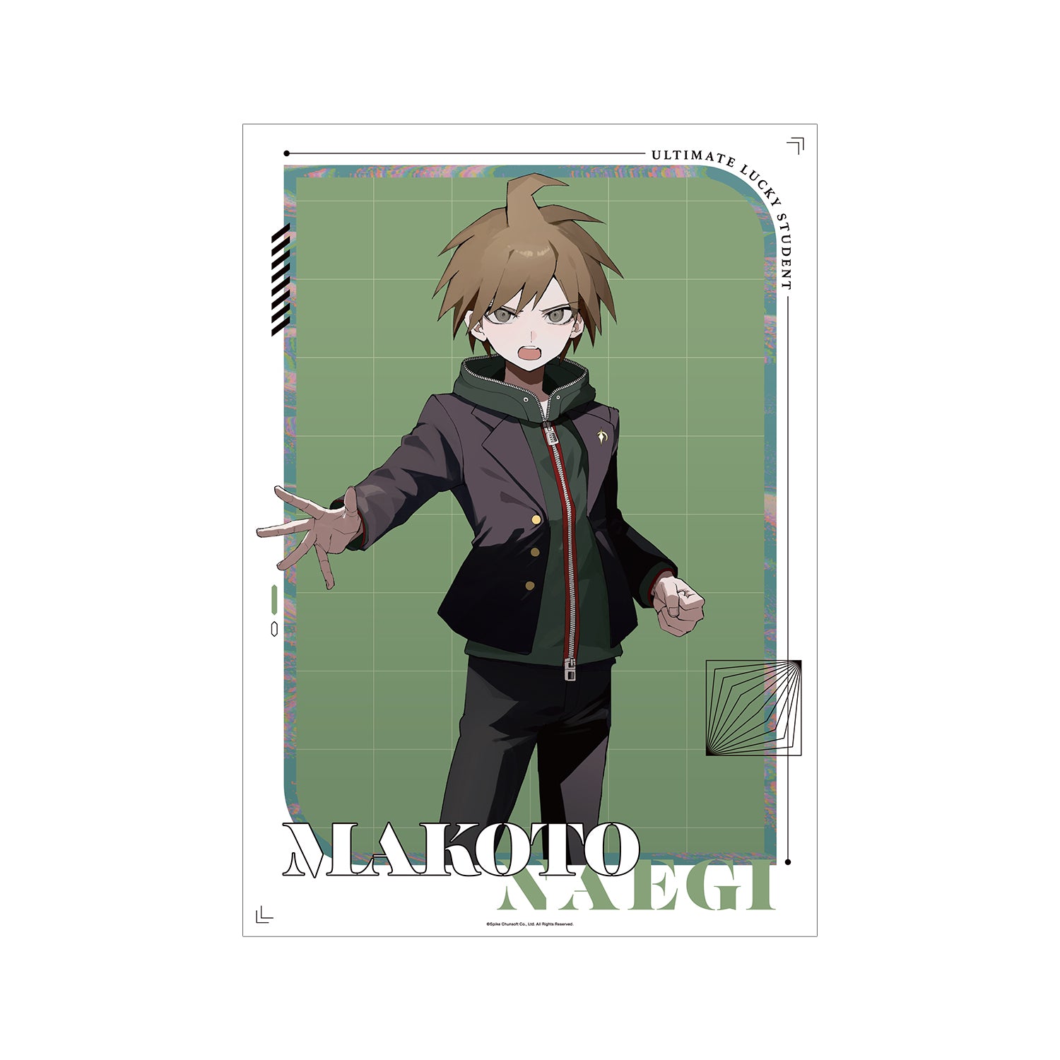 (Goods - Tapestry) Danganronpa Series Exclusive Art Makoto Naegi Art by sakusya2 A3 Matte Poster