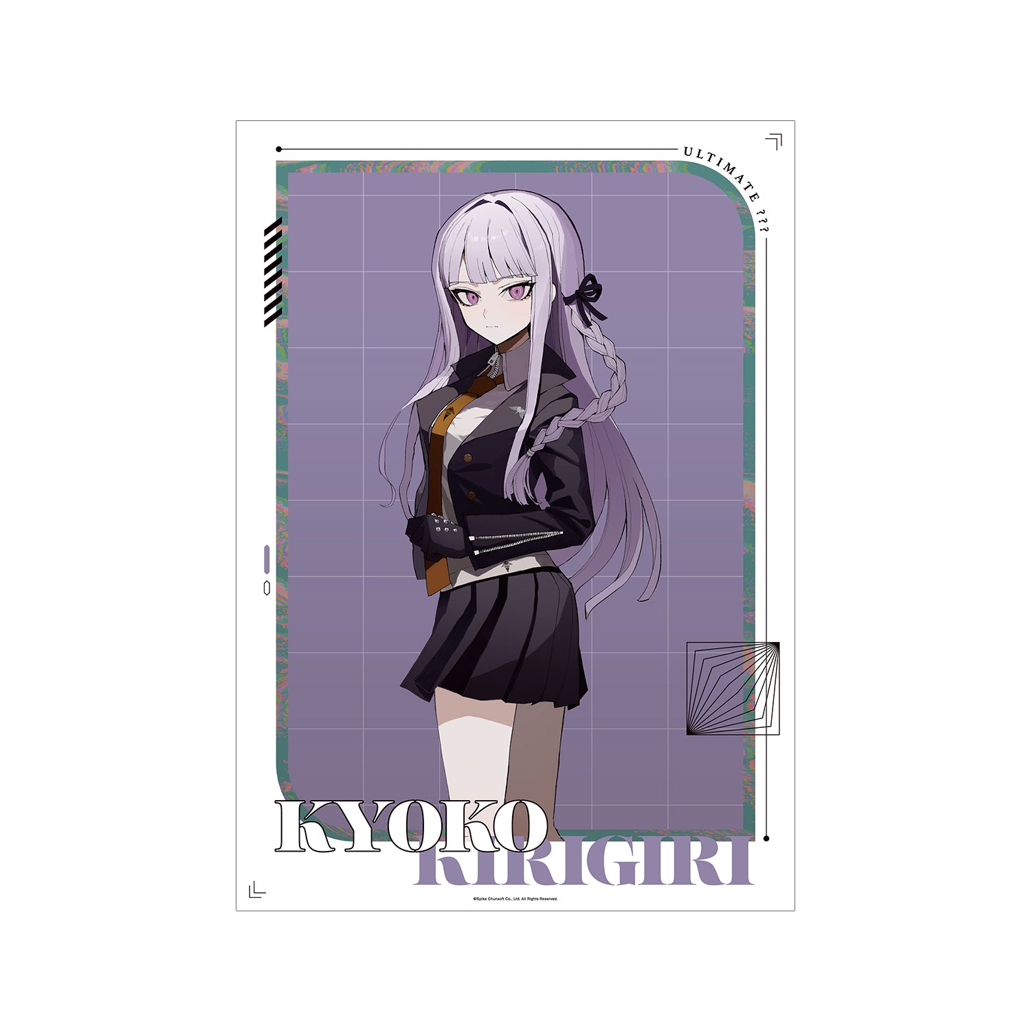 (Goods - Tapestry) Danganronpa Series Exclusive Art Kyoko Kirigiri Art by sakusya2 A3 Matte Poster