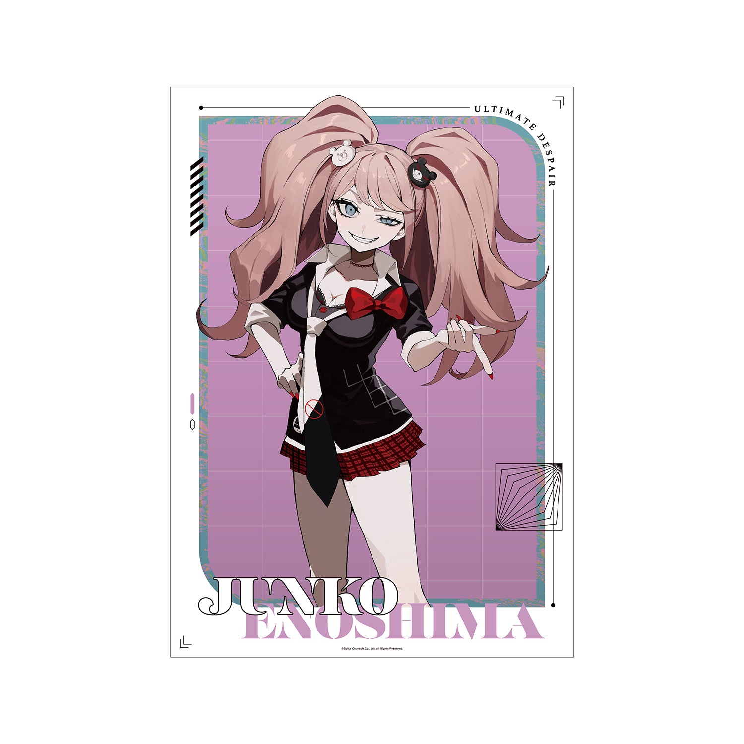 (Goods - Tapestry) Danganronpa Series Exclusive Art Junko Enoshima Art by sakusya2 A3 Matte Poster