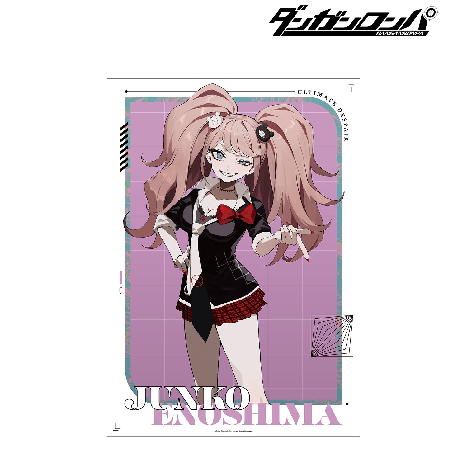 (Goods - Tapestry) Danganronpa Series Exclusive Art Junko Enoshima Art by sakusya2 A3 Matte Poster