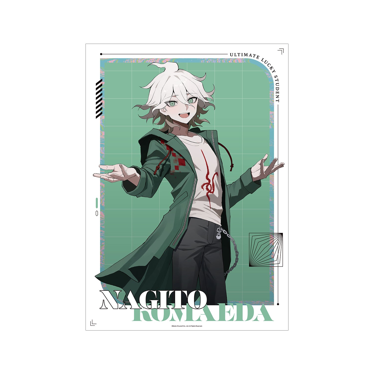(Goods - Tapestry) Danganronpa Series Exclusive Art Nagito Komaeda Art by sakusya2 A3 Matte Poster