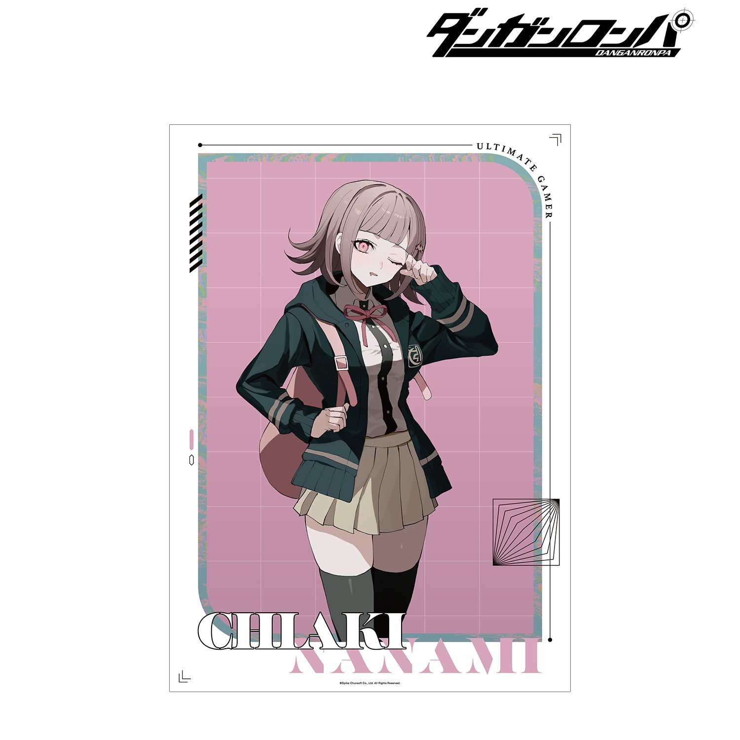 (Goods - Tapestry) Danganronpa Series Exclusive Art Chiaki Nanami Art by sakusya2 A3 Matte Poster