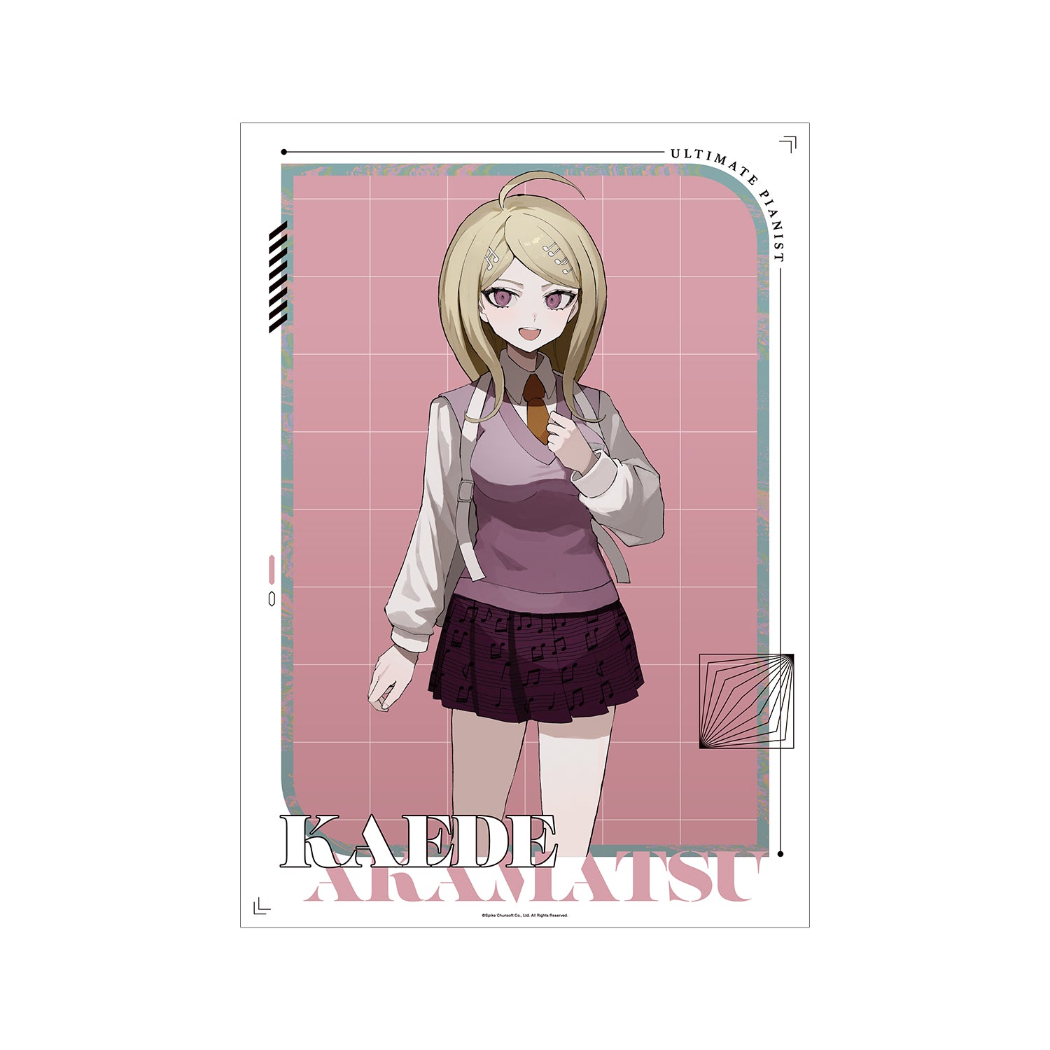 (Goods - Tapestry) Danganronpa Series Exclusive Art Kaede Akamatsu Art by sakusya2 A3 Matte Poster