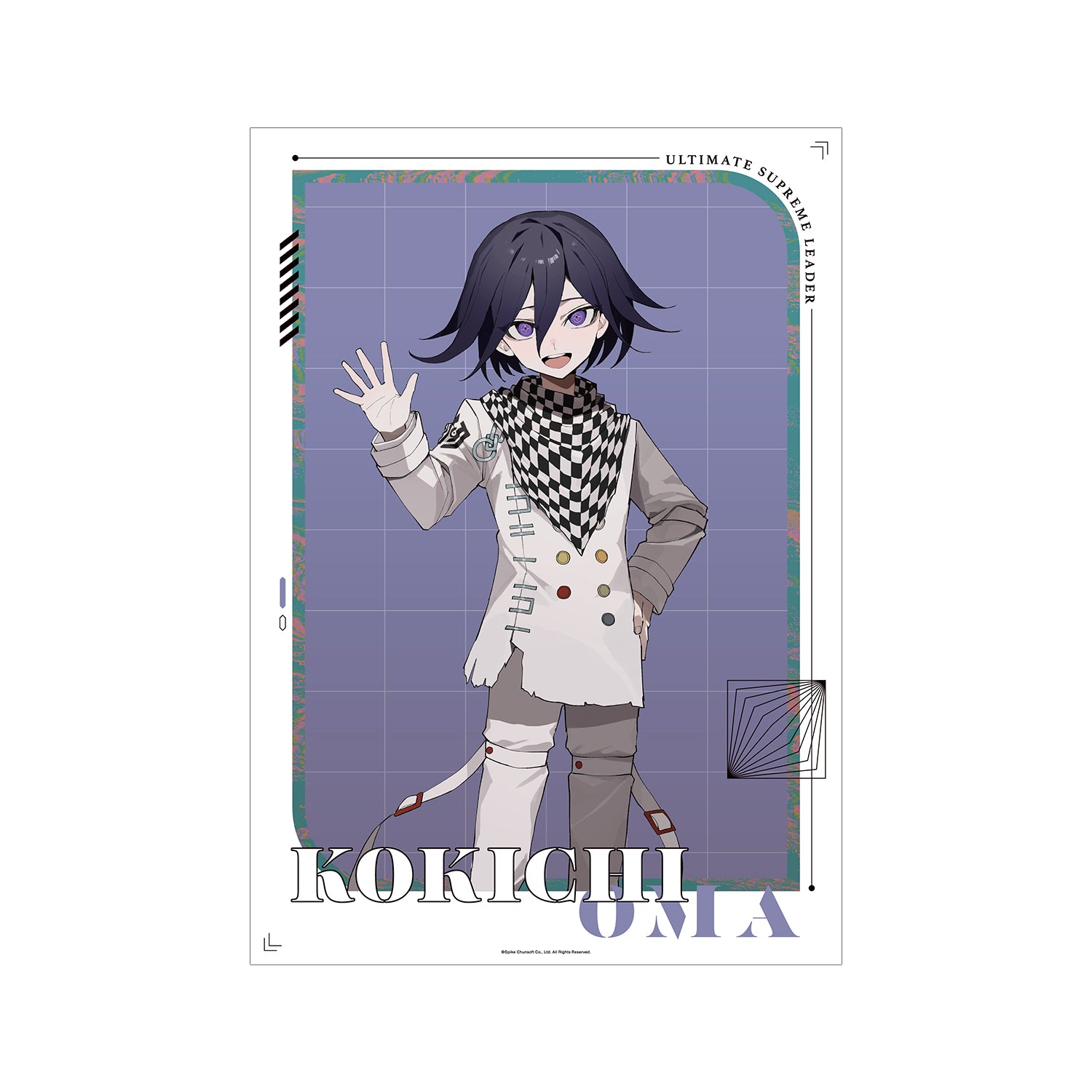 (Goods - Tapestry) Danganronpa Series Exclusive Art Kokichi Ouma Art by sakusya2 A3 Matte Poster