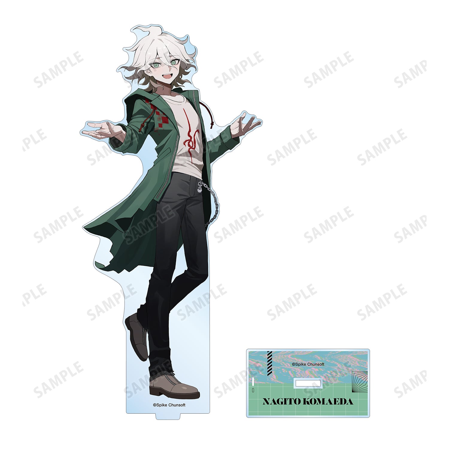 (Goods - Acrylic Stand) Danganronpa Series Exclusive Art Nagito Komaeda Art by sakusya2 BIG Acrylic Stand