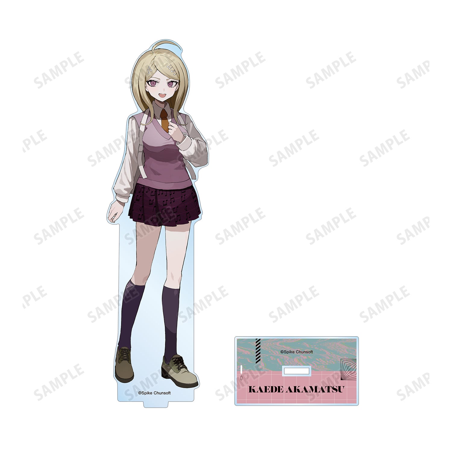 (Goods - Acrylic Stand) Danganronpa Series Exclusive Art Kaede Akamatsu Art by sakusya2 BIG Acrylic Stand