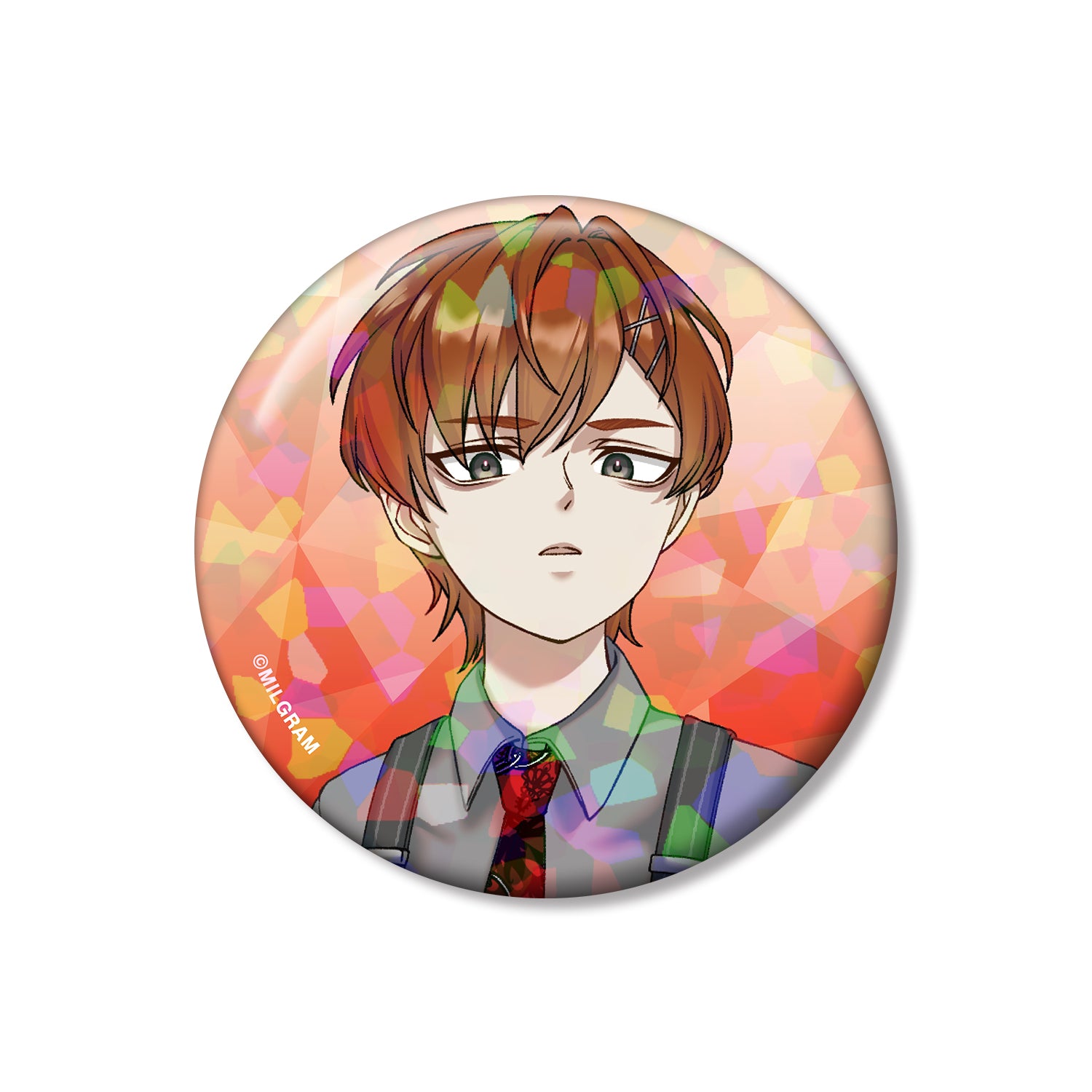 (Goods - Badge) MILGRAM Exclusive Art Futta Birthday ver. Vol.2 Holographic Button Badge