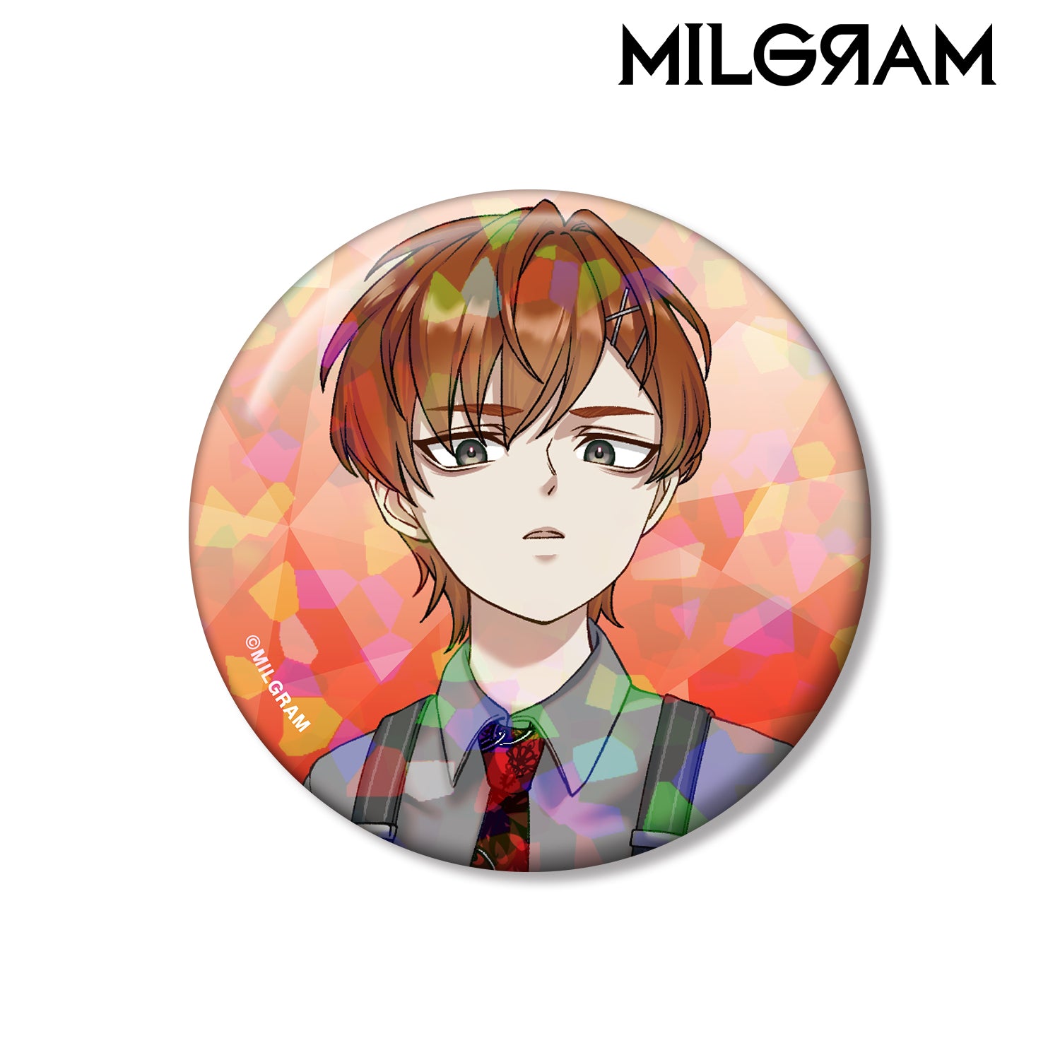 (Goods - Badge) MILGRAM Exclusive Art Futta Birthday ver. Vol.2 Holographic Button Badge