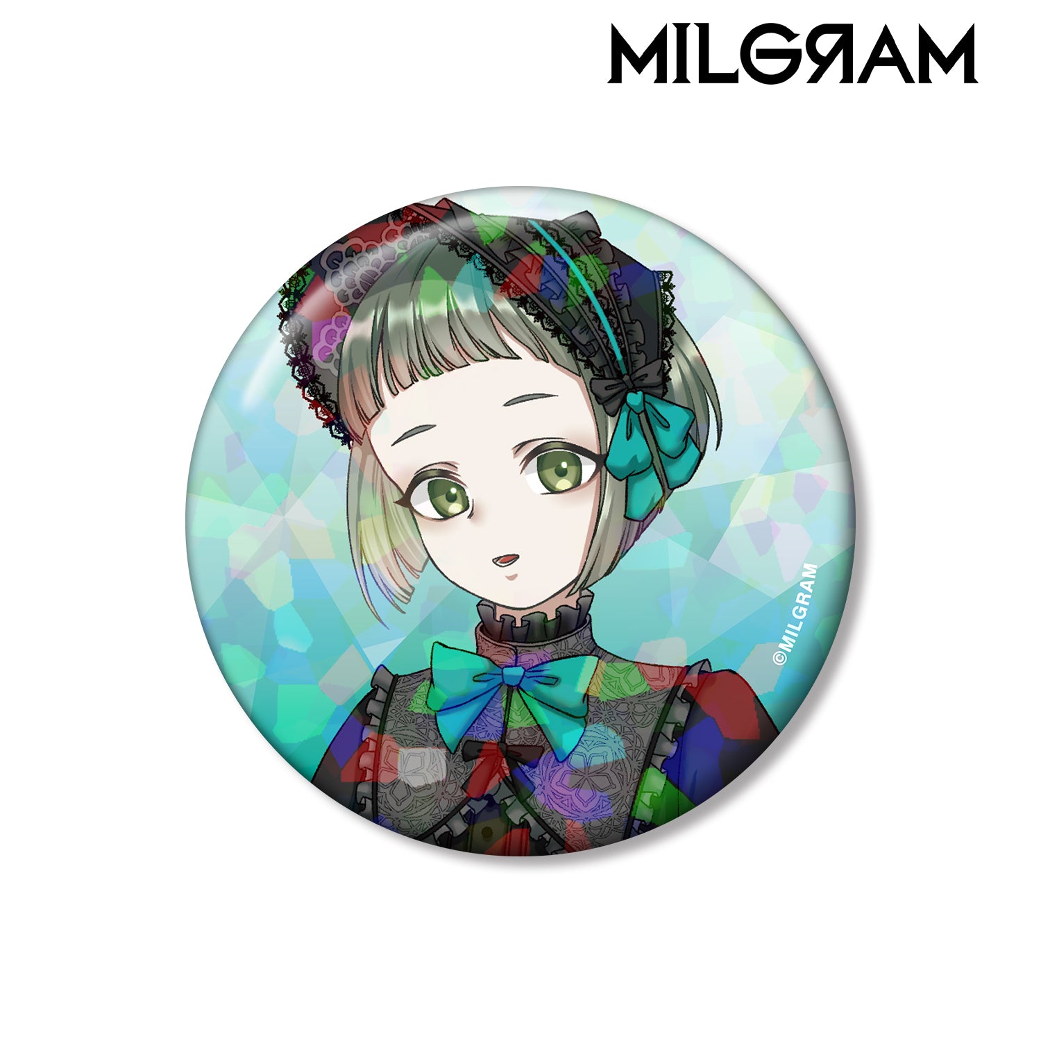 (Goods - Badge) MILGRAM Exclusive Art Amane Birthday ver. Vol.2 Holographic Button Badge