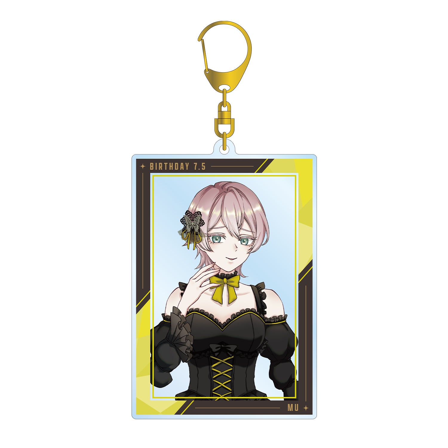 (Goods - Key Chain) MILGRAM Exclusive Art  Mu Birthday ver. Vol.2 BIG Acrylic Key Chain