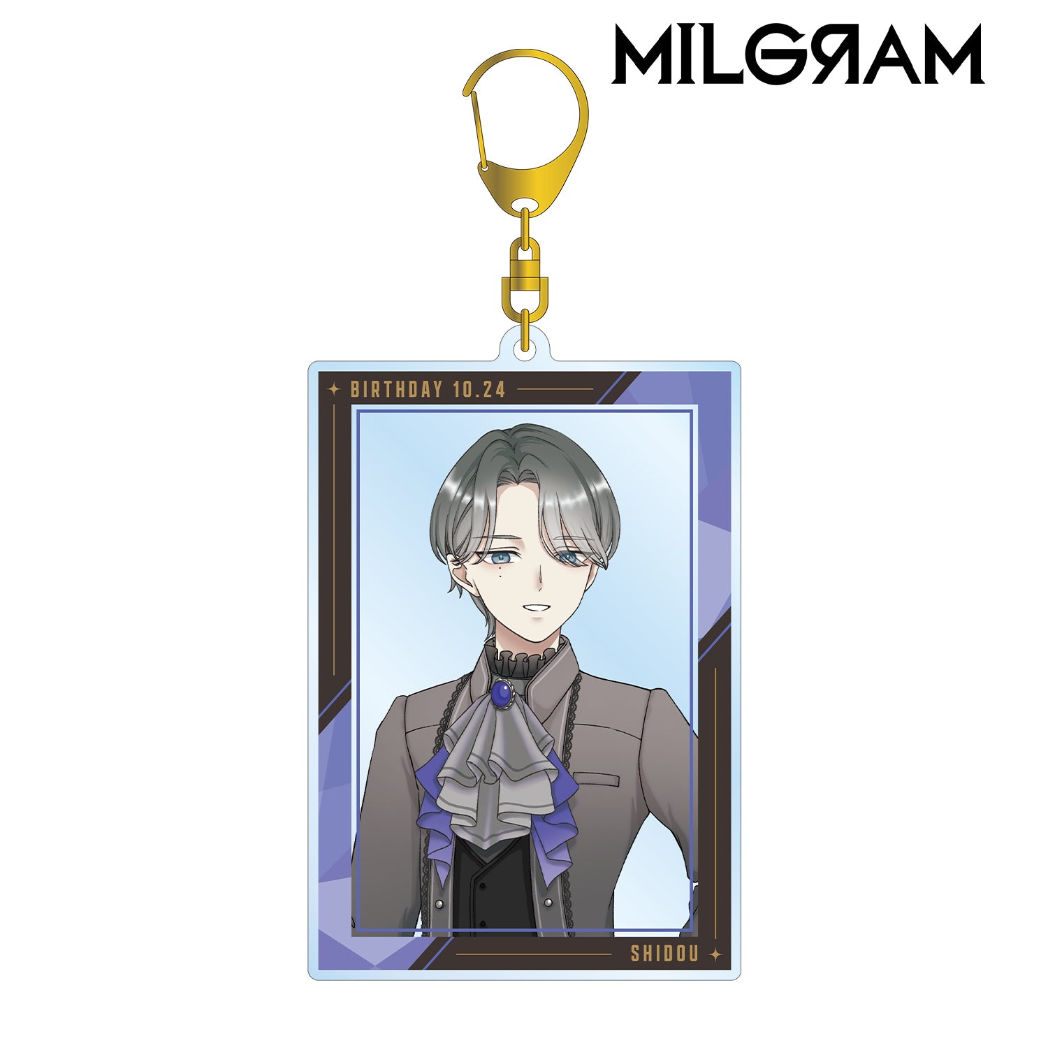 (Goods - Keychain) MILGRAM Exclusive Art Shidou Birthday ver. Vol.2 BIG Acrylic Keychain