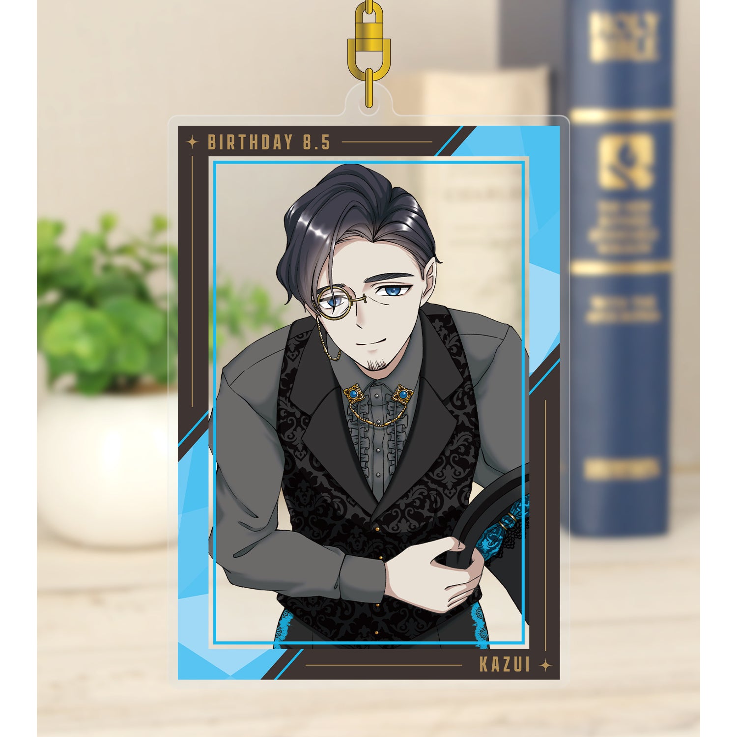 (Goods - Keychain) MILGRAM Exclusive Art Kazui Birthday ver. Vol.2 BIG Acrylic Keychain