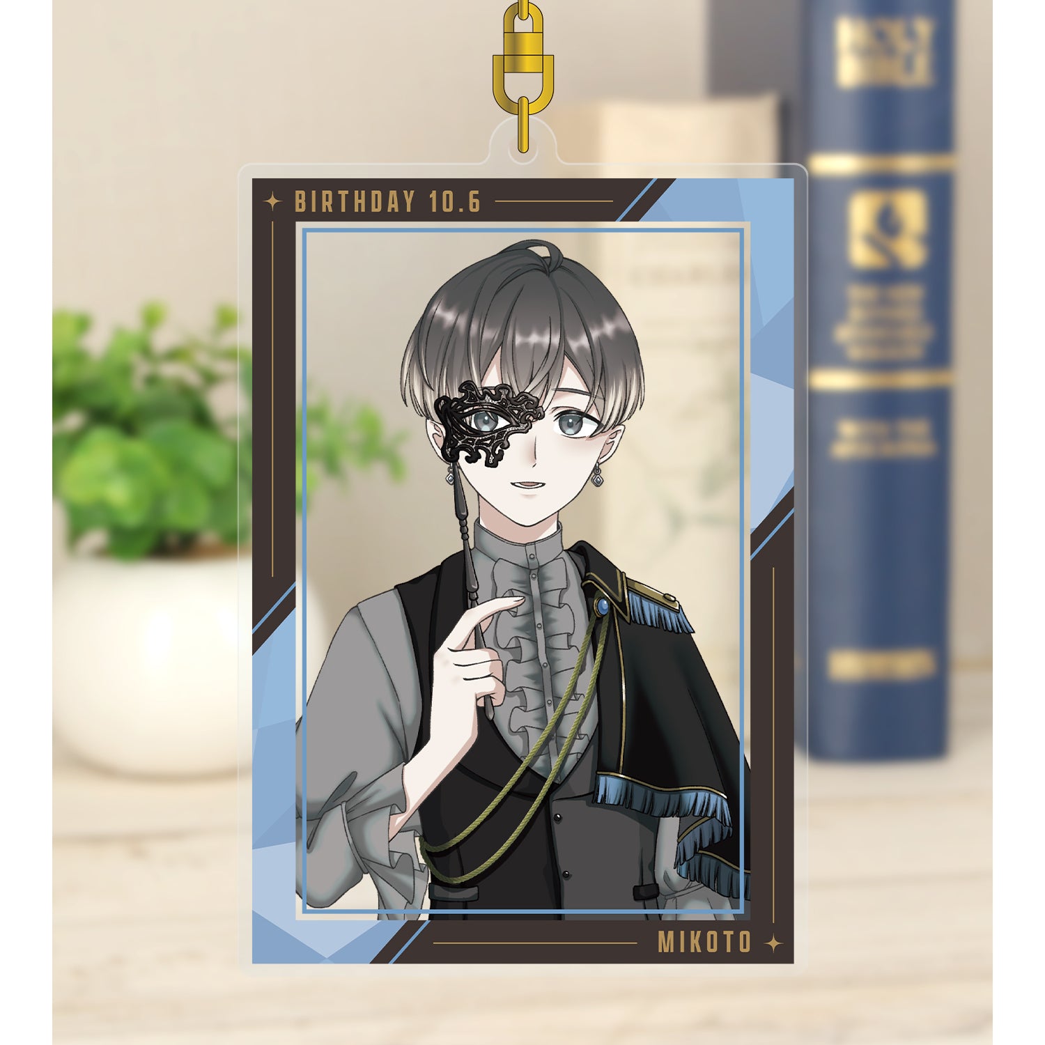 (Goods - Keychain) MILGRAM Exclusive Art Mikoto Birthday ver. Vol.2 BIG Acrylic Keychain