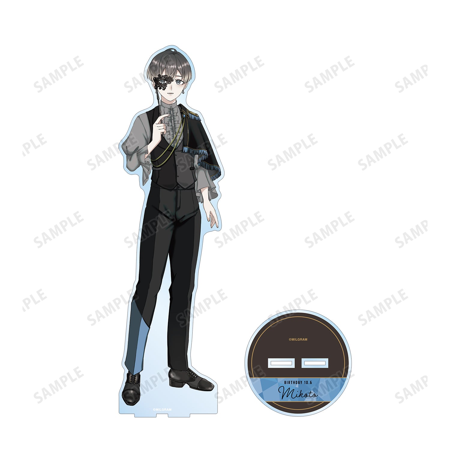 (Goods - Acrylic Stand) MILGRAM Exclusive Art Mikoto Birthday ver. Vol.2 Large Acrylic Stand