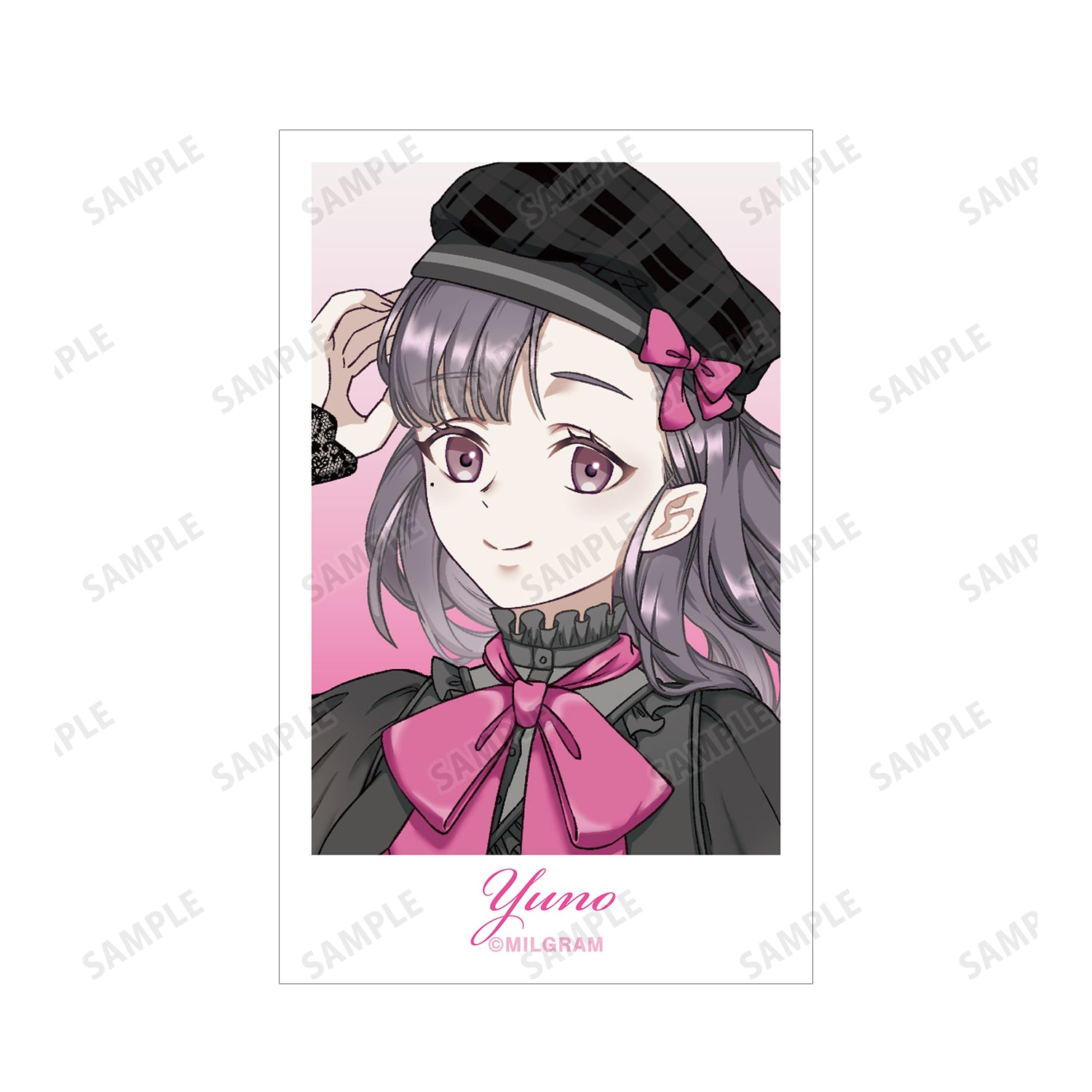 (Goods - Card) MILGRAM Exclusive Art Yuno Birthday ver. Vol.2 Instant Photo Style Art Card Set of 2