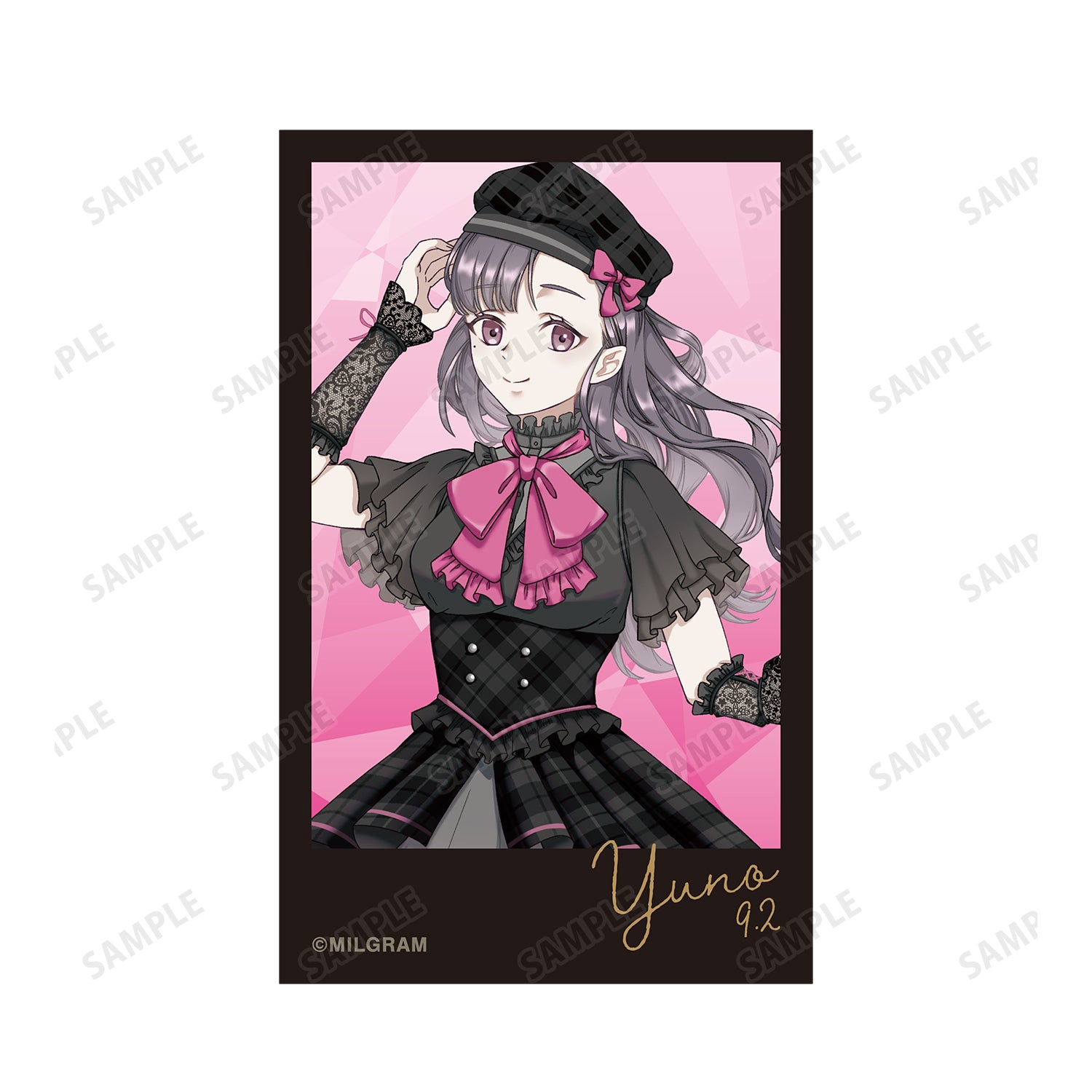 (Goods - Card) MILGRAM Exclusive Art Yuno Birthday ver. Vol.2 Instant Photo Style Art Card Set of 2