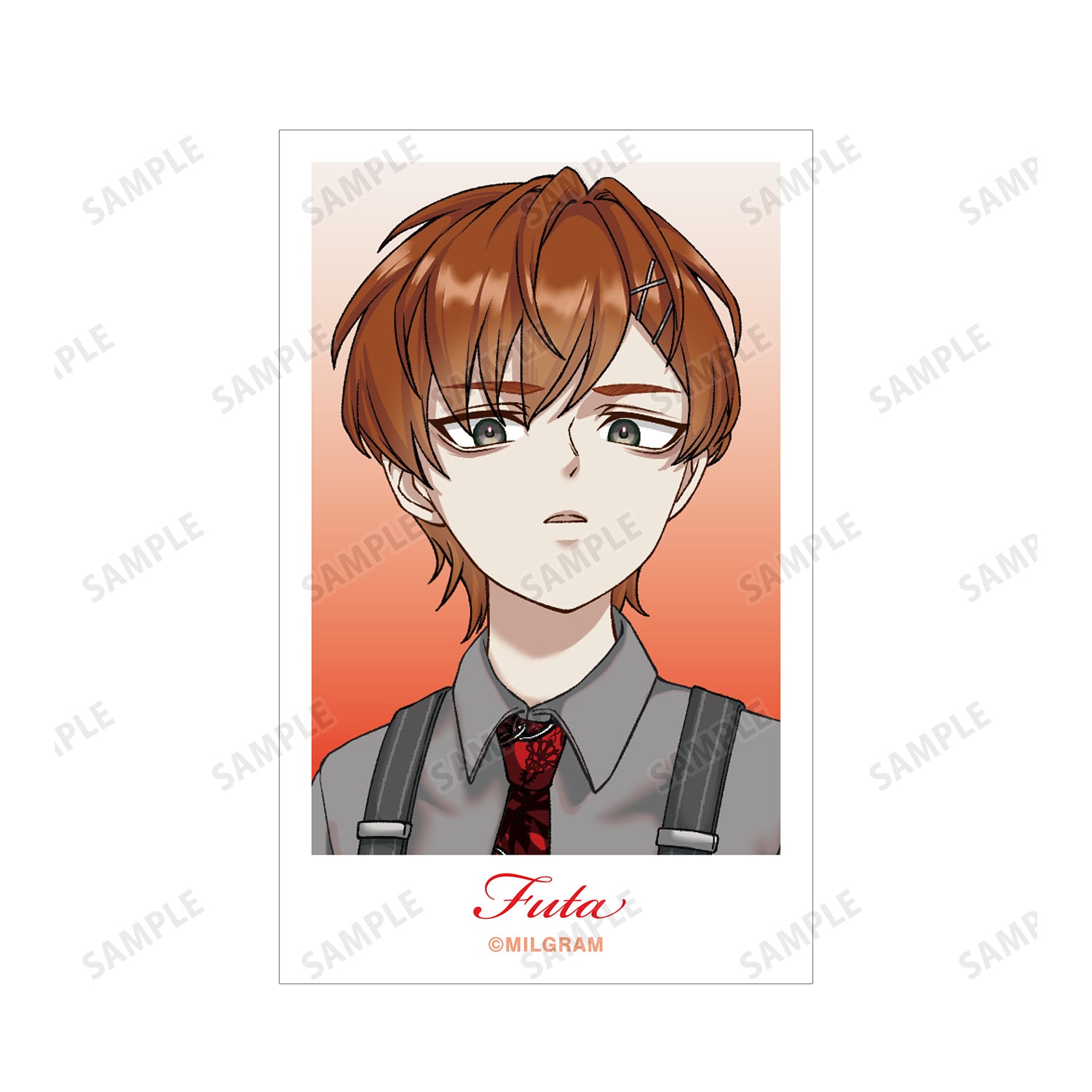 (Goods - Card) MILGRAM Exclusive Art Futta Birthday ver. Vol.2 Instant Photo Style Art Card Set of 2
