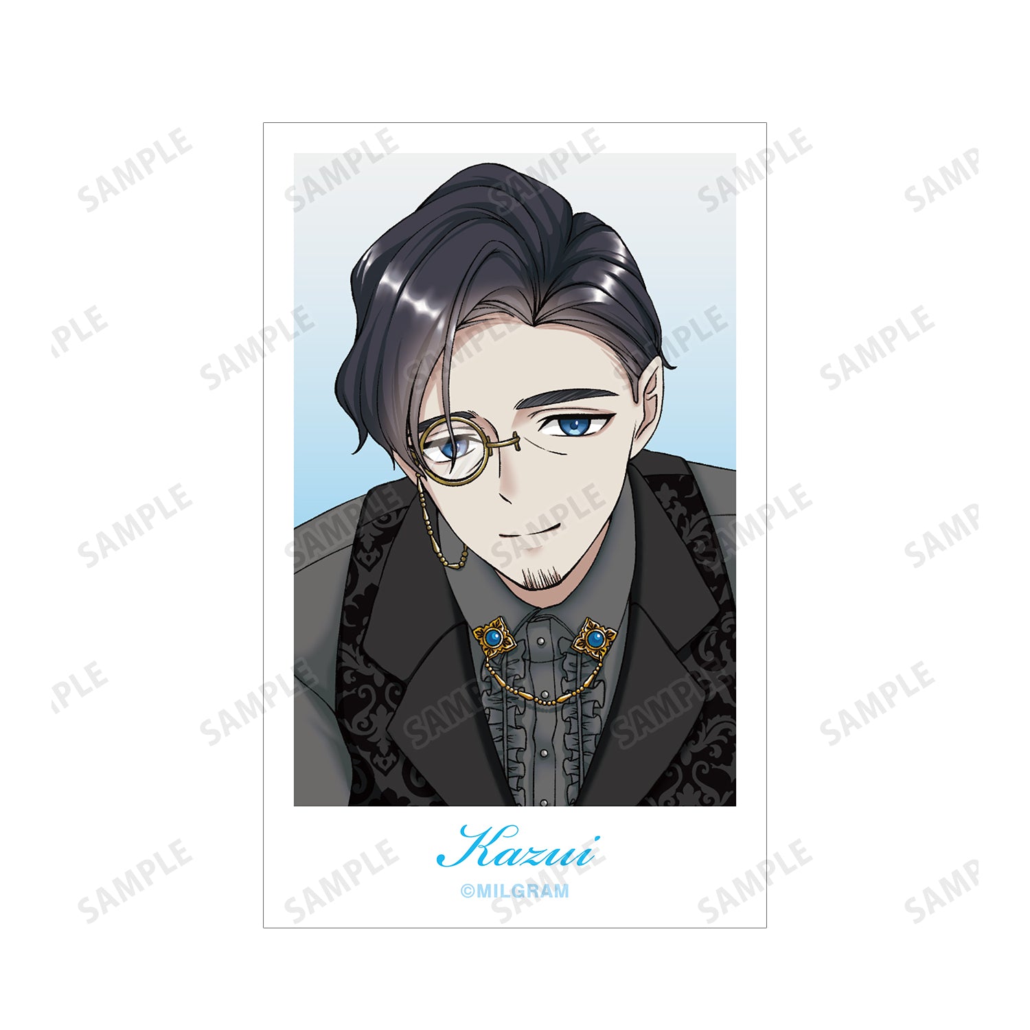 (Goods - Card) MILGRAM Exclusive Art Kazui Birthday ver. Vol.2 Instant Photo Style Art Card Set of 2