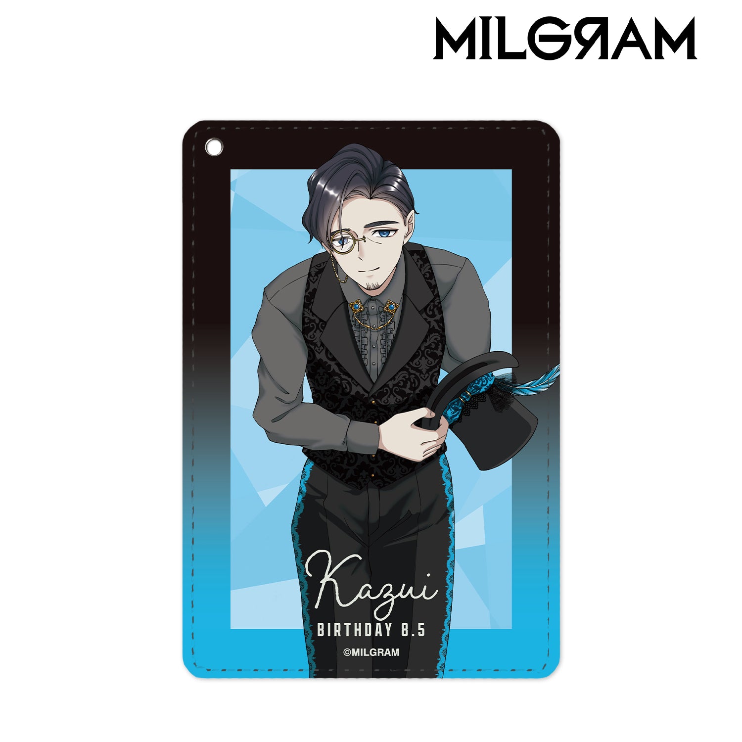 (Goods - Pass Case) MILGRAM Exclusive Art Kazui Birthday ver. Vol.2 1 PocketPass Case