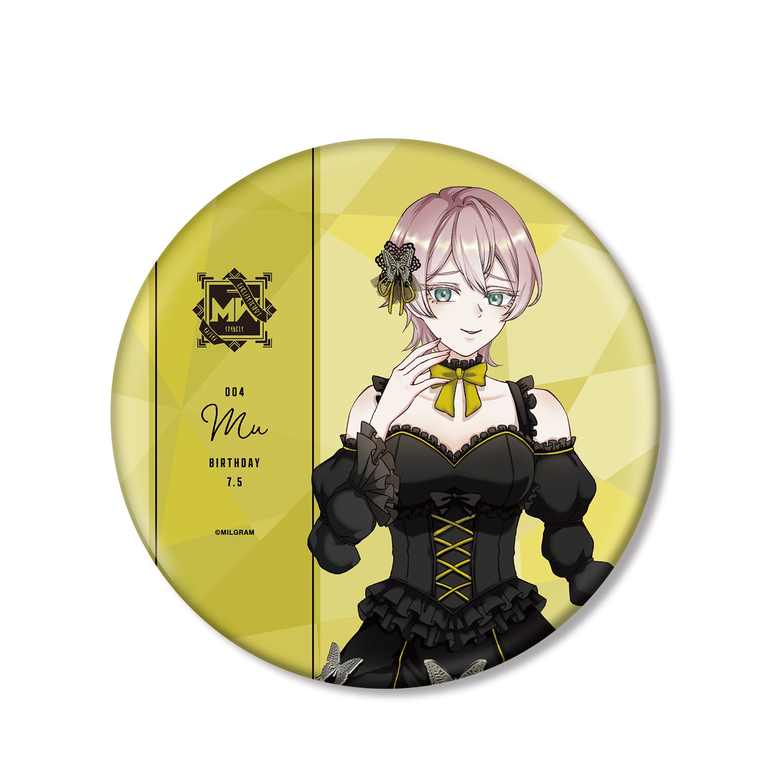 (Goods - Badge) MILGRAM Exclusive Art  Mu Birthday ver. Vol.2 BIG Button Badge