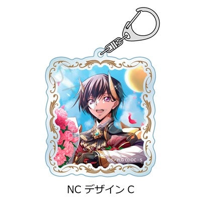 (Goods - Keychain) CODE GEASS Lelouch of the Rebellion Acrylic Keychain NC (Design C) (animate Advance Sales)