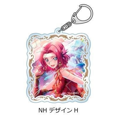 (Goods - Keychain) CODE GEASS Lelouch of the Rebellion Acrylic Keychain NH (Design H) (animate Advance Sales)