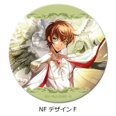 (1BOX=10)(Goods - Badge) CODE GEASS Lelouch of the Rebellion Round Button Badge (75mm) (10 Types Trading) (animate Advance Sales)
