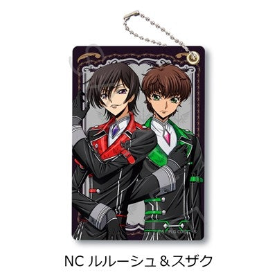 (Goods - Pass Case) CODE GEASS Lelouch of the Rebellion Pass Case NC (Lelouch & Suzaku) (animate Advance Sales)