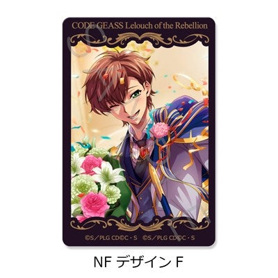 (1BOX=10)(Goods - Sticker) CODE GEASS Lelouch of the Rebellion Clear Card Sticker A (10 Types Trading) (animate Advance Sales)