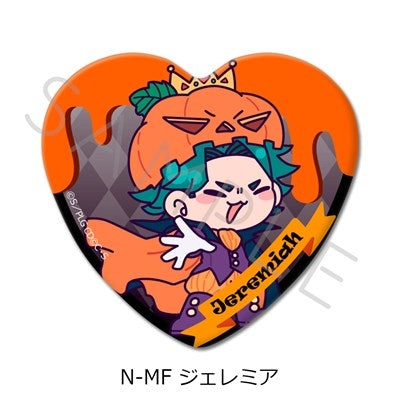 (Goods - Badge) CODE GEASS Lelouch of the Rebellion Heart-shaped Button Badge N-MF (Jeremiah) (animate Advance Sales)