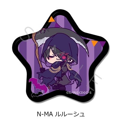(Goods - Badge) CODE GEASS Lelouch of the Rebellion Star Button Badge N-MA (Lelouch) (animate Advance Sales)