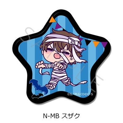 (Goods - Badge) CODE GEASS Lelouch of the Rebellion Star Button Badge N-MB (Suzaku) (animate Advance Sales)