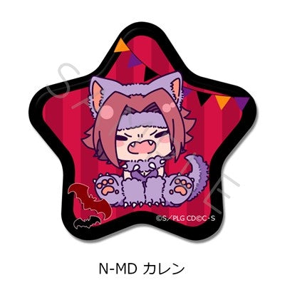 (Goods - Badge) CODE GEASS Lelouch of the Rebellion Star Button Badge N-MD (Kallen) (animate Advance Sales)