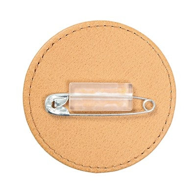 (Goods - Badge) CODE GEASS Lelouch of the Rebellion Leather Badge (Round ) N-MB (Suzaku) (animate Advance Sales)
