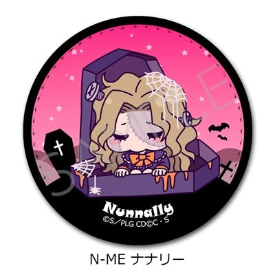 (Goods - Badge) CODE GEASS Lelouch of the Rebellion Leather Badge (Round ) N-ME (Nunnally) (animate Advance Sales)
