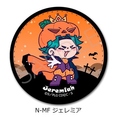 (Goods - Badge) CODE GEASS Lelouch of the Rebellion Leather Badge (Round ) N-MF (Jeremiah) (animate Advance Sales)