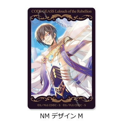 (1BOX=10)(Goods - Sticker) CODE GEASS Lelouch of the Rebellion Clear Card Sticker B (10 Types Trading) (animate Advance Sales)