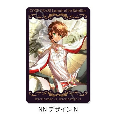 (1BOX=10)(Goods - Sticker) CODE GEASS Lelouch of the Rebellion Clear Card Sticker B (10 Types Trading) (animate Advance Sales)