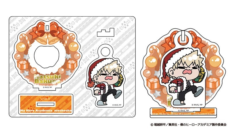 (Goods - Acrylic Stand) My Hero Academia Christmas mochocho Acrylic Stand Katsuki Bakugo
