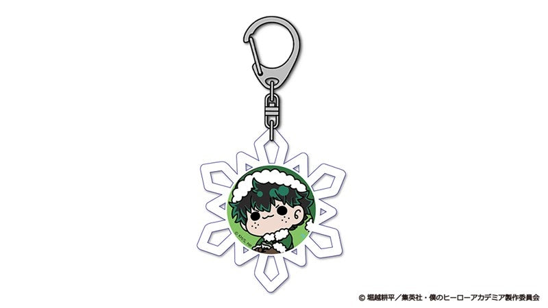 (Goods - Keychain) My Hero Academia Christmas mochocho Acrylic Keychain Izuku Midoriya