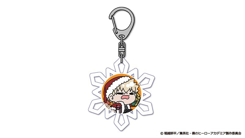 (Goods - Keychain) My Hero Academia Christmas mochocho Acrylic Keychain Katsuki Bakugo